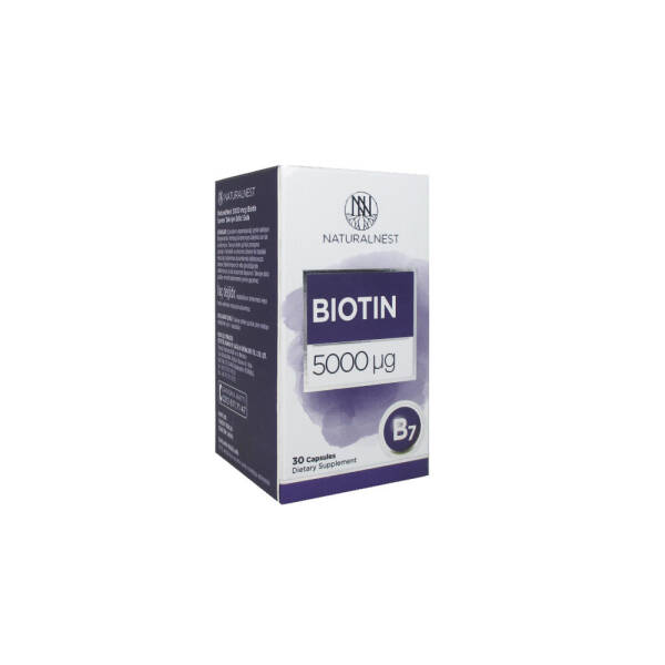 Naturalnest Biotin 5000ug 30 Kapsül - 1