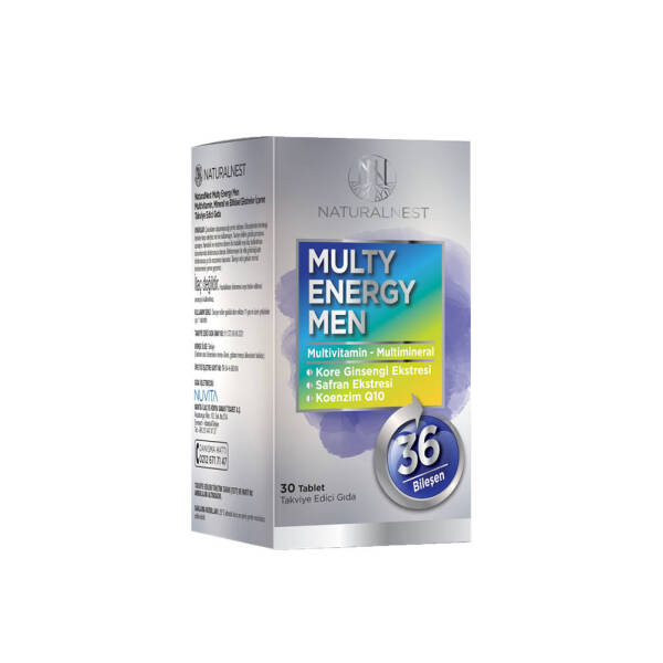 Naturalnest Multi Energy Men 30 Tablet - 1