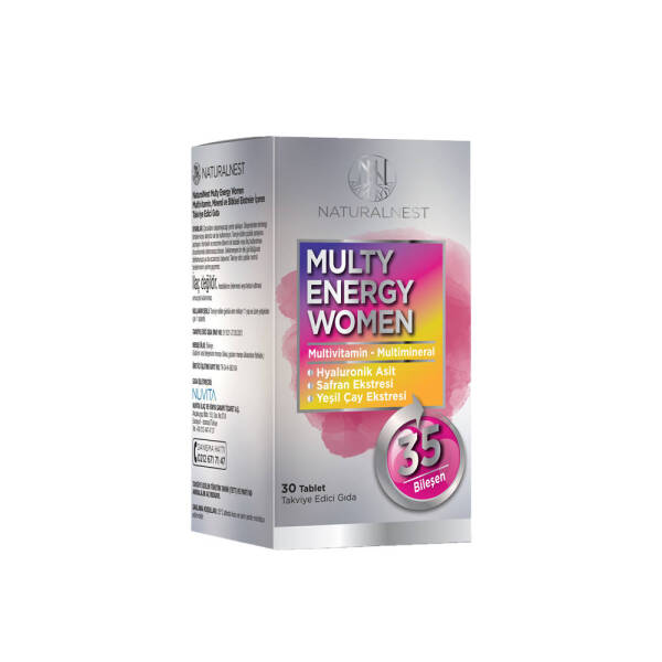 Naturalnest Multi Energy Women 30 Tablet - 1