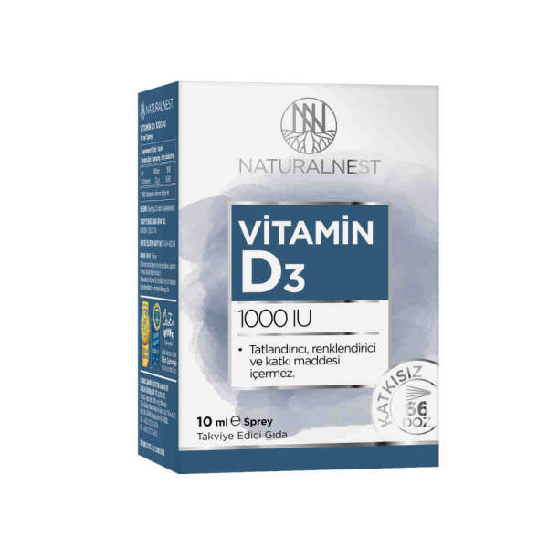 Naturalnest Vitamin D3 1000ıu Spray 10ml - 1