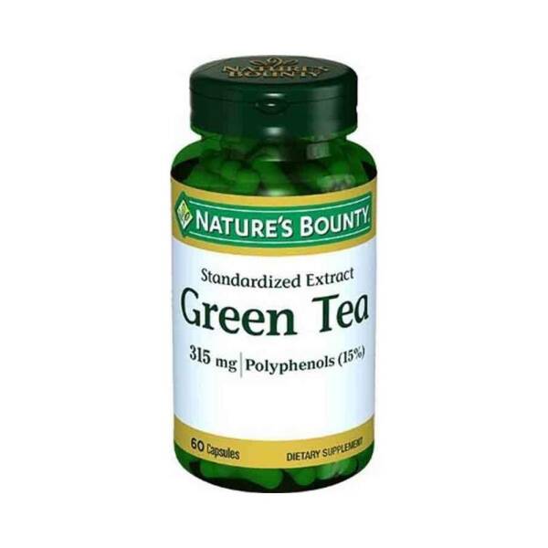 Nature's Bounty Green Tea 315mg 60 Kapsül - 1