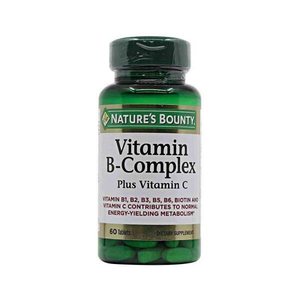 Nature's Bounty Vitamin B-Complex 60 Tablet - 1