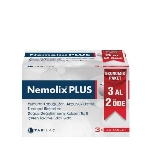 Nemolix Plus 3 x 30 Tablet - 1