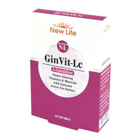 New Life GinVit-Lc 30 Tablet - 1