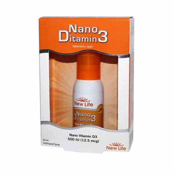 New Life Nano Ditamin3 500 IU 30ml Spray - 1