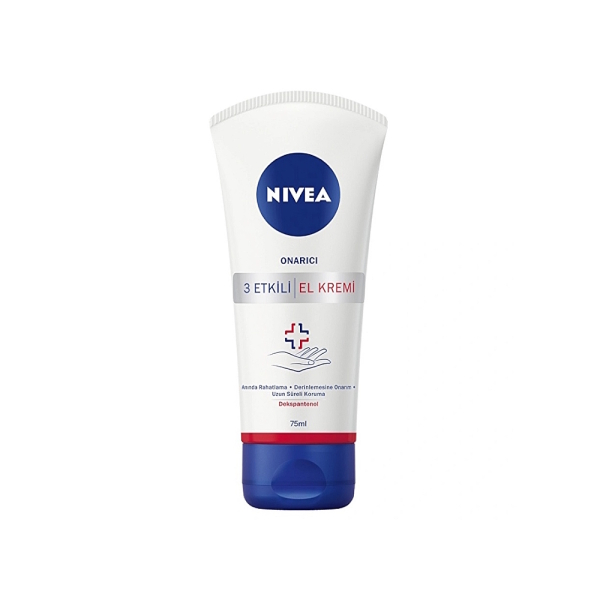Nivea 3 Etkili Onarıcı El Kremi 75 ml - 1