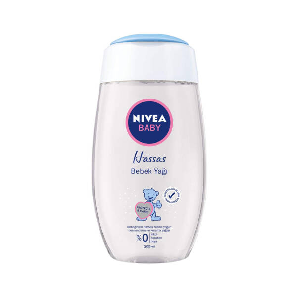 Nivea Baby Hassas Bebek Yağı 200ml - 1