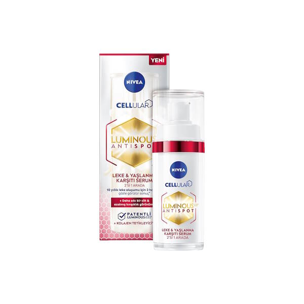 Nivea Cellular Luminous 630 AntiSpot Leke ve Yaşlanma Karşıtı Serum 30ml - 1