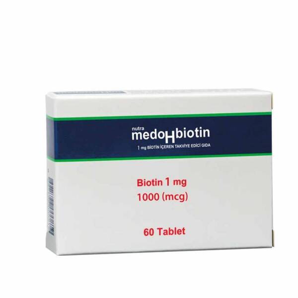 Nutrafarm Medohbiotin 1mg 60 Tablet - 1