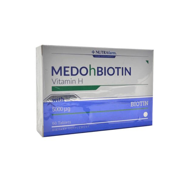 Nutrafarm Medohbiotin 5mg 60 Tablet - 1