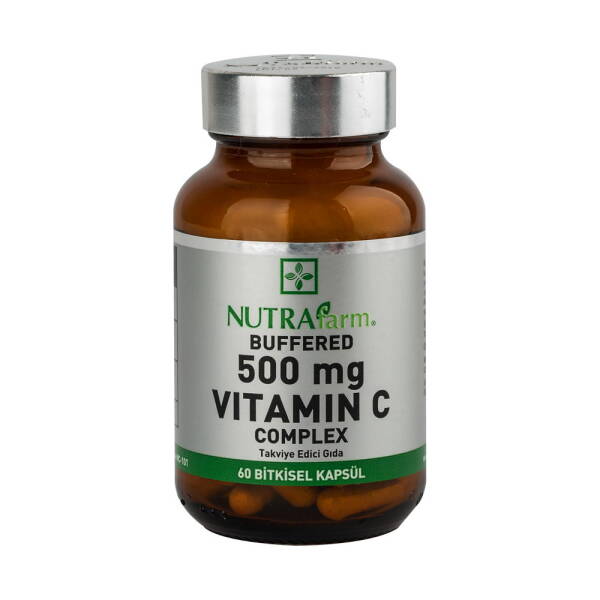 Nutrafarm Vitamin C Complex 500mg 60 Kapsül - 1