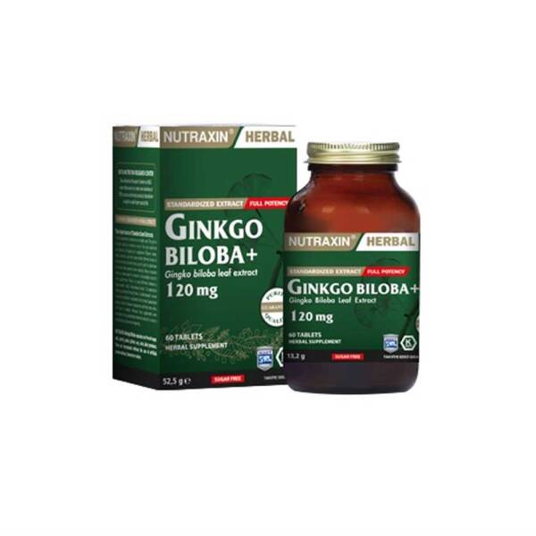 Nutraxin Ginkgo Biloba 60 Tablet - 1