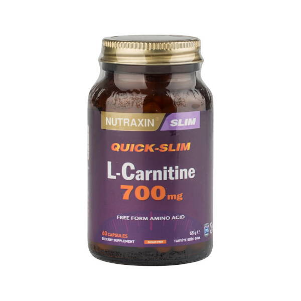 Nutraxin Quick-Slim L-Carnitine 700mg 60 Kapsül - 1