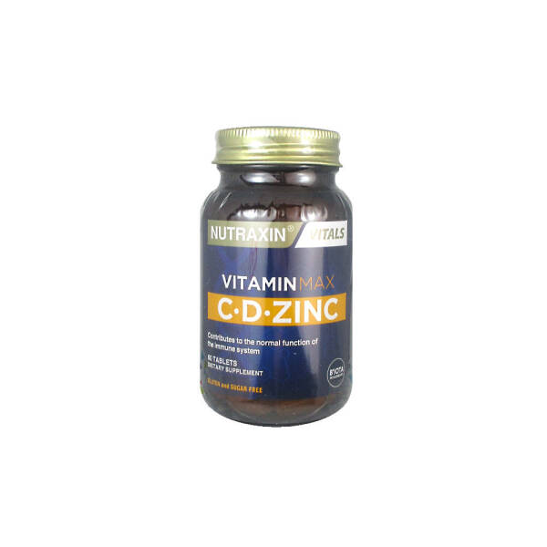 Nutraxin Vitamin Max C.D.Zinc 60 Tablet - 1