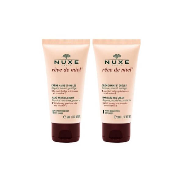 Nuxe Reve de Miel Creme Mains et Ongles 2x50ml İkili Set - 1