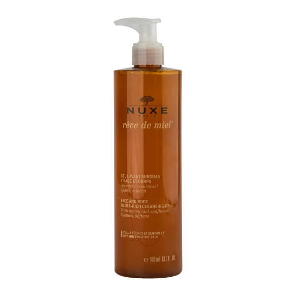 Nuxe Reve de Miel Gel Lavant Surgras Visage Corps 400ml - 1