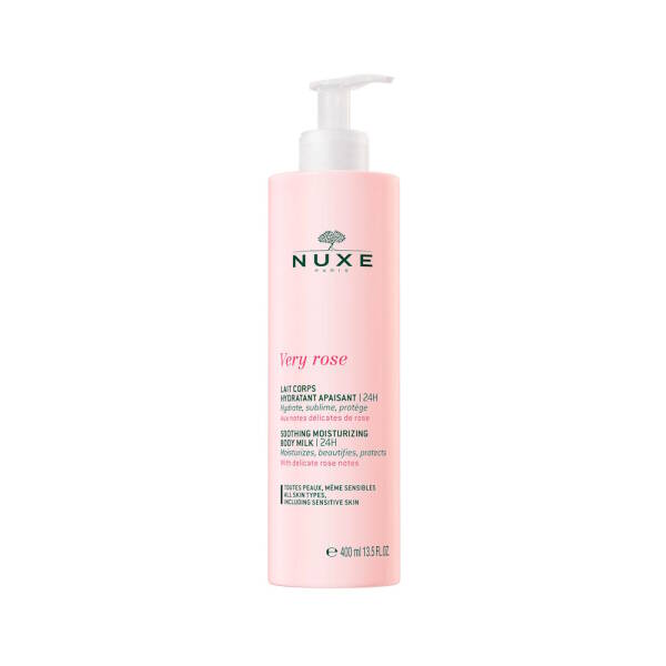 Nuxe Very RoseYatıştırıcı ve Nemlendirici Vücut Sütü 400ml - 1