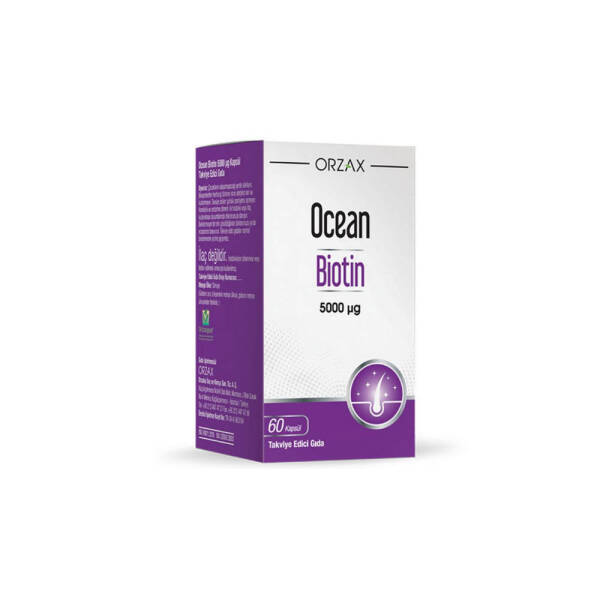 Ocean Biotin 5000ug 60 Kapsül - 1