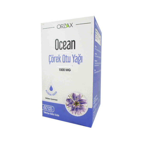 Ocean Black Cumin Seed Oil 1000mg 60 Kapsül - 1