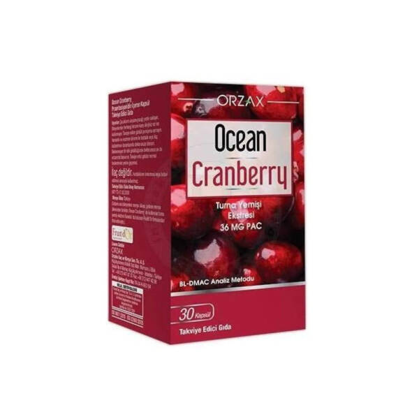 Ocean Cranberry Extract 36mg PAC 30 Kapsül - 1