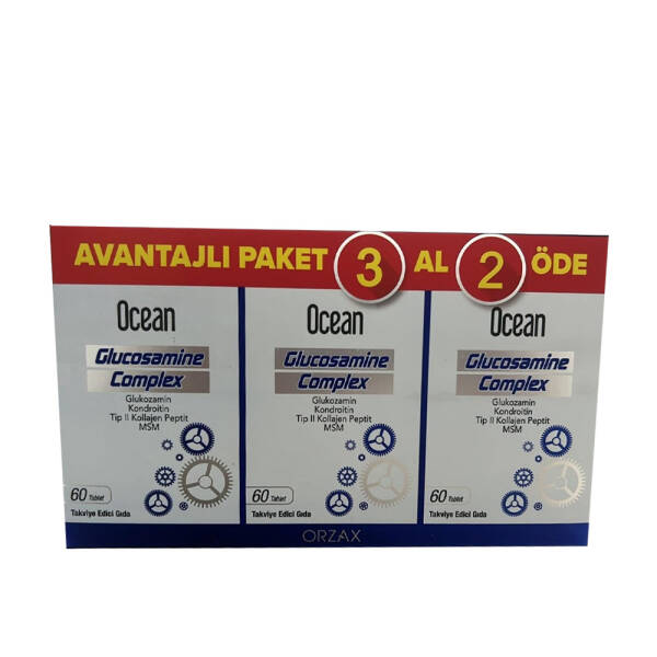 Ocean Glucosamine Complex 60 Tablet 3 Al 2 Öde - 1