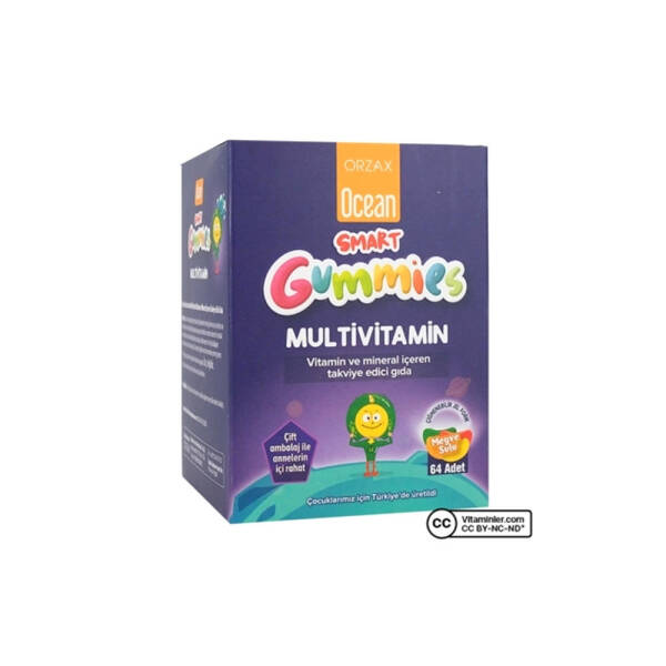 Ocean Gummies Multivitamin 64 Adet - 1
