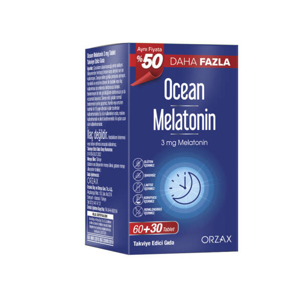 Ocean Melatonin 3mg 60+30 Tablet - 1