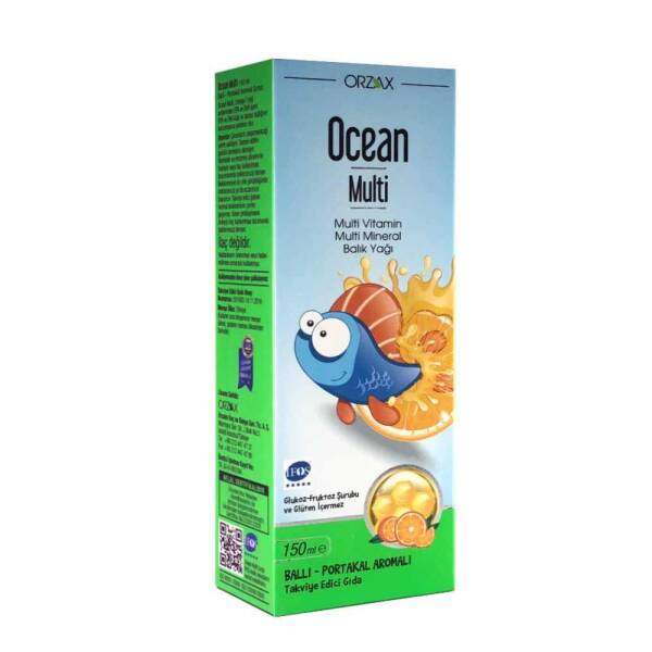 Ocean Multi Şurup Ballı-Portakal Aromalı 150ml - 1
