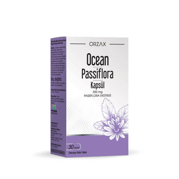 Ocean Passiflora Ekstraktı 300mg 30 Kapsül - 1