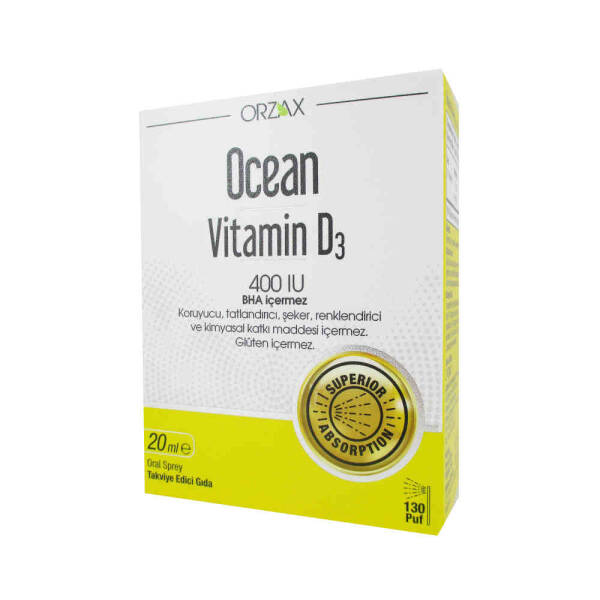Ocean Vitamin D3 400 IU Oral Spray 20ml - 1