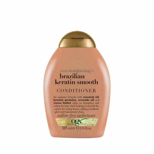 Ogx Brazilian Keratin Smooth Conditioner 385ml - 1
