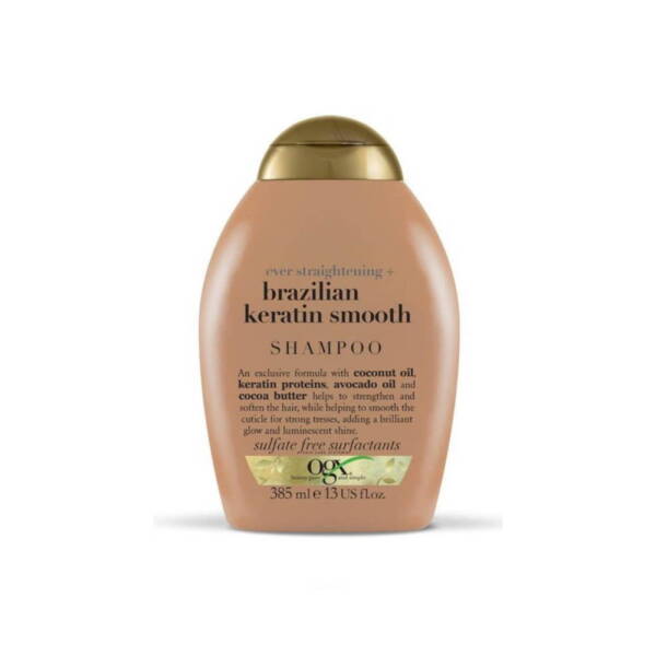 Ogx Brazilian Keratin Smooth Düzleştirici Şampuan 385ml - 1