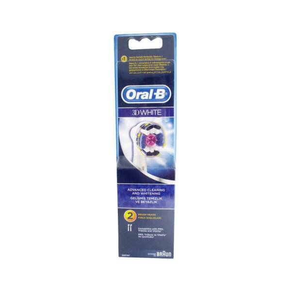 Oral-B 3D White Yedek Fırça Başlığı 2 Adet - 1