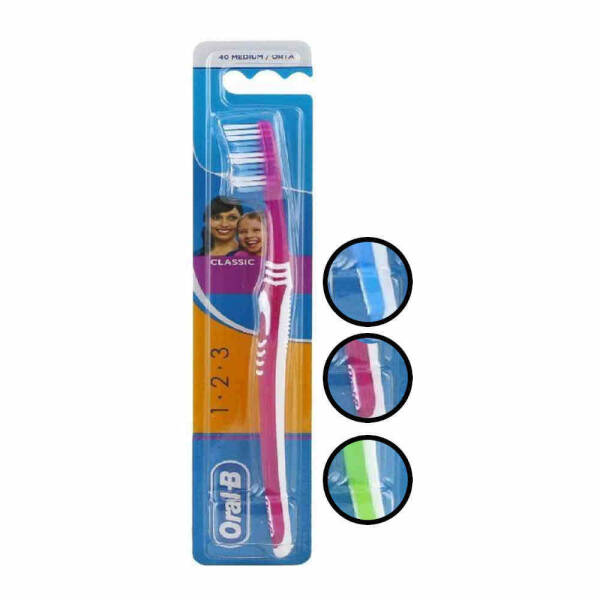 Oral-B Classic Medium Diş Fırçası - 1