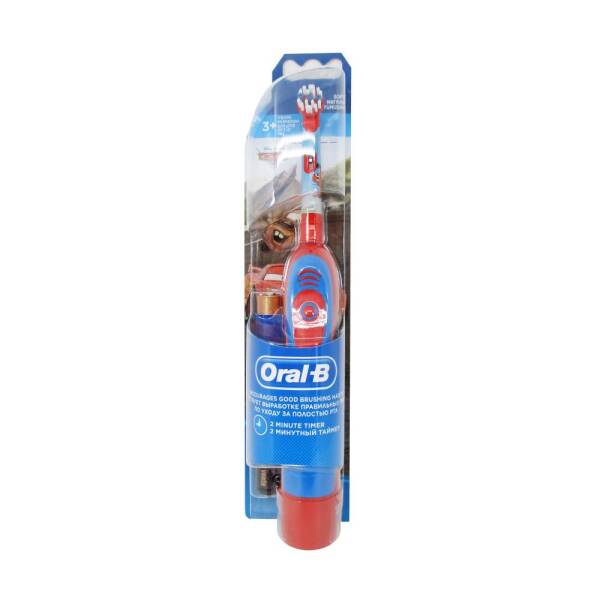 Oral-B Pilli Çocuk Soft Diş Fırçası 3 Yaş+ Cars - 1