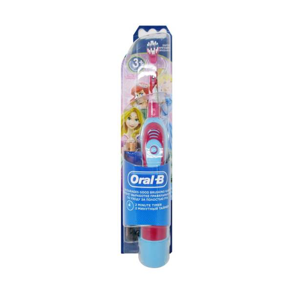 Oral-B Pilli Çocuk Soft Diş Fırçası 3 Yaş+ Princess - 1