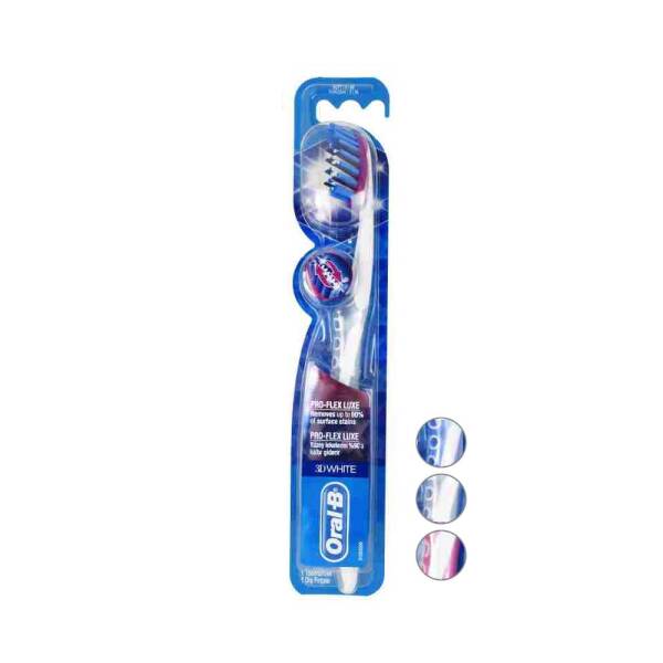 Oral-B Pro-Flex Luxe Soft 3D White Diş Fırçası - 1
