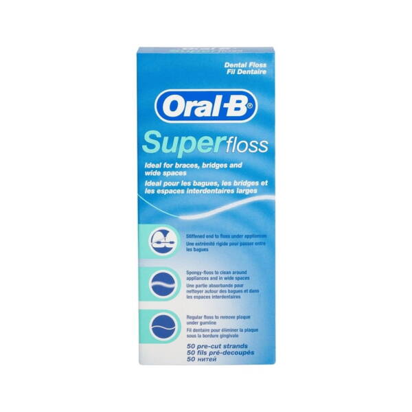 Oral-B Super Floss Diş Ipi 50 Adet - 1