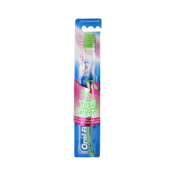 Oral-B Ultra Thin Green Extra Soft Diş Fırçası - 1