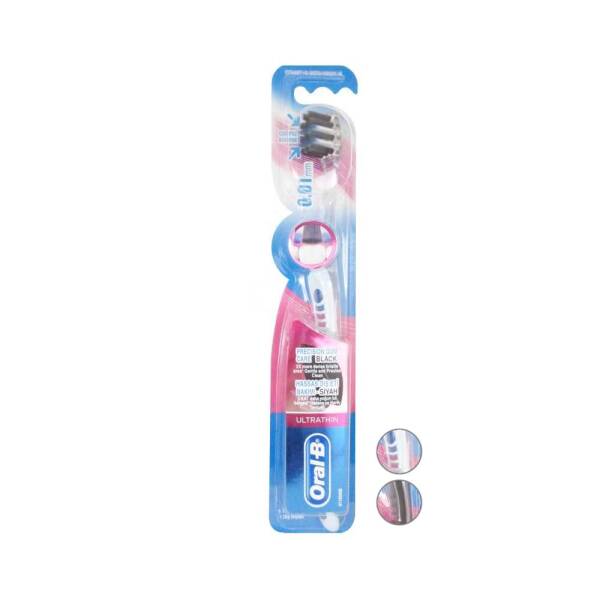 Oral-B Ultra Thin Precision Gum Care Black Extra Soft Diş Fırçası - 1