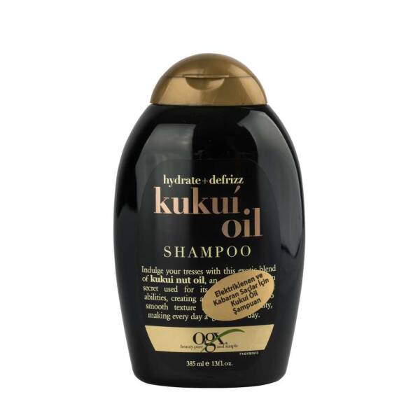 Organix Kukui Oil Shampoo 385ml - 1