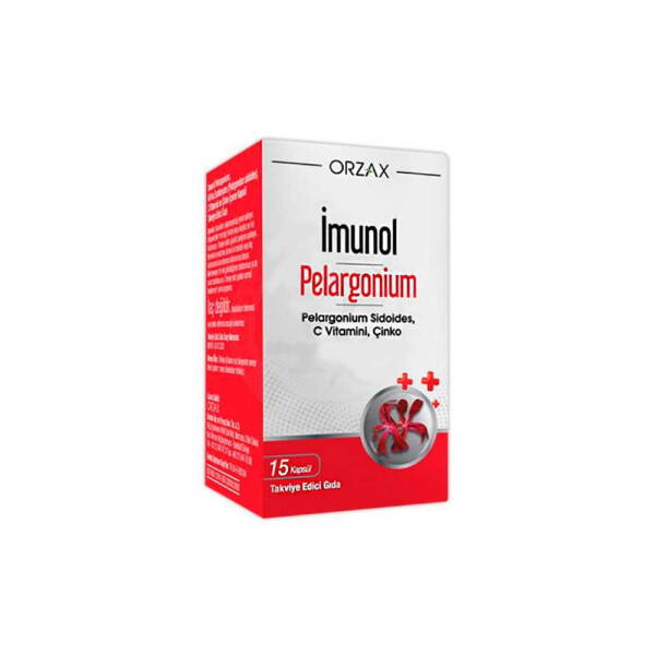 Orzax İmunol Pelargonium 15 Kapsül - 1