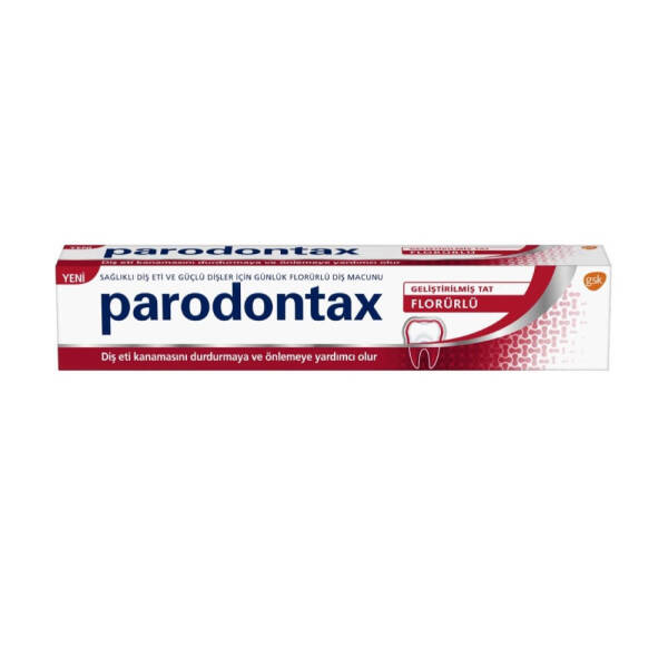 Parodontax Geliştirilmiş Tat Florürlü Diş Macunu 75ml - 1