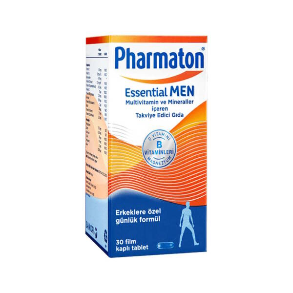 Pharmaton Essential Men Erkeklere Özel Günlük Formül 30 Tablet - 1