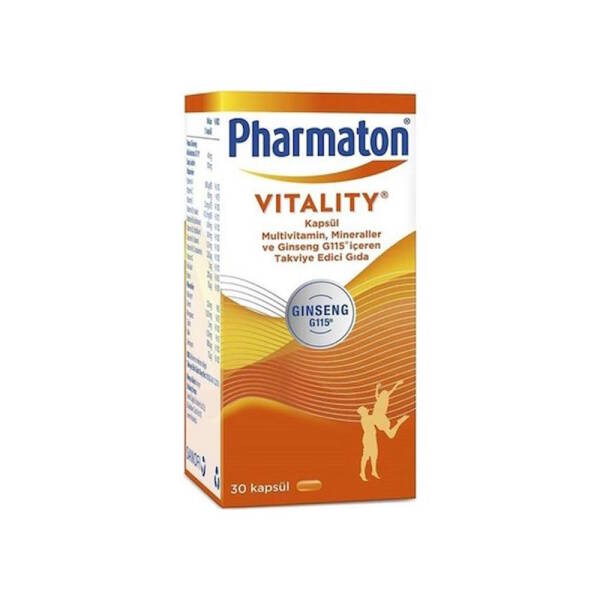 Pharmaton Vitality Ginseng G115 30 Tablet - 1