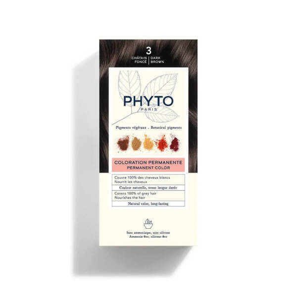 Phyto Phytocolor 3 Dark Brown - 1