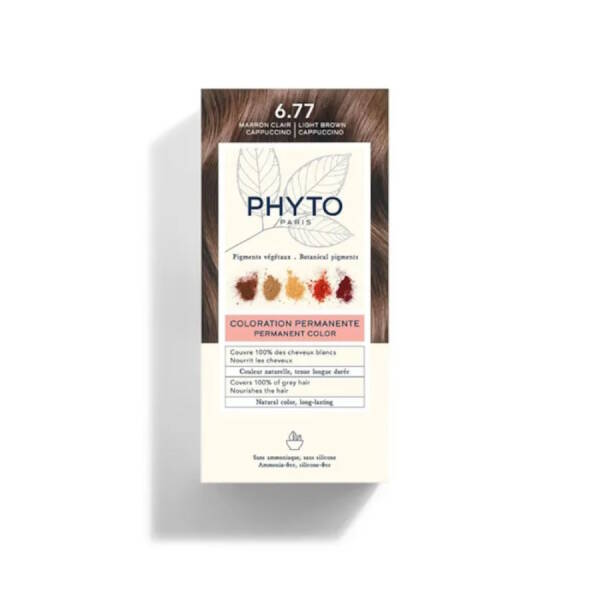 Phyto Phytocolor 6.77 Light Brown Cappuccino - 1