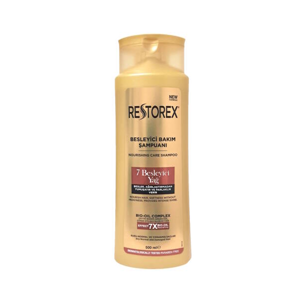 Restorex 7 Besleyici Yağ Besleyici Bakım Şampuanı 500ml - 1