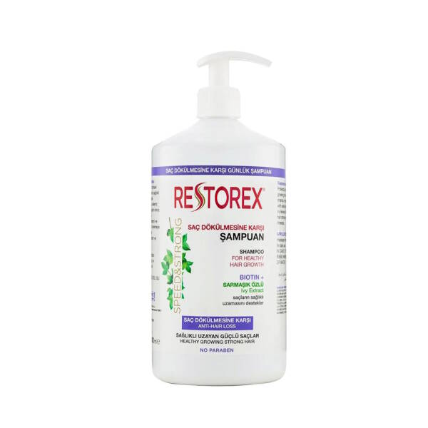 Restorex Speed and Strong Saç Dökülmesine Karşı Şampuan 1000ml - 1