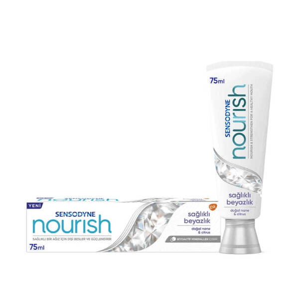 Sensodyne Nourish Sağlıklı Beyazlık Diş Macunu 75ml - 1